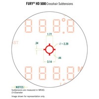 Fury 5000 HD 10x42 AB Rangefinder